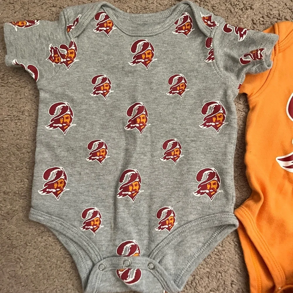 Tampa Bay Buccaneers Bodysuit Trio